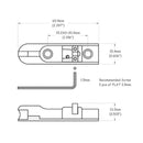 Ponte Para Baixo 6 Cordas Fixa Preta Spirit IDV-6B-BK1561