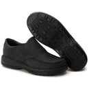 Sapato Casual Conforto Couro Preto - RT8005NBKPTO