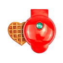Mini Máquina De Assar Forma Elétrica Retro Waffle Coração 110v