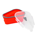 Pote Expansível Armazenar Pizza Silicone Separador 5 Fatias