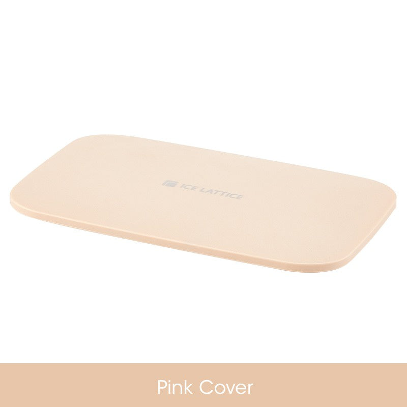 Bandeja Gelo Silicone Com Armazenamento E Tampa 36 Cubos