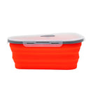 Pote Expansível Armazenar Pizza Silicone Separador 5 Fatias