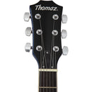 Guitarra Elétrica Sg De Madeira Maciça Thomaz Teg 340 Azul