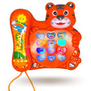 Telefone Infantil Musical Animal Som Luz Brinquedo Educativo