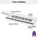 Teclado Portátil 37 Teclas Keytar Sonogenic Shs 300 Wh Branco Yamaha