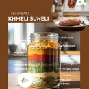 Kit 3 Temperos Funcionais árabe Co.cook – Zaatar, Khmeli Suneli E Baharat 225g - UN / 3