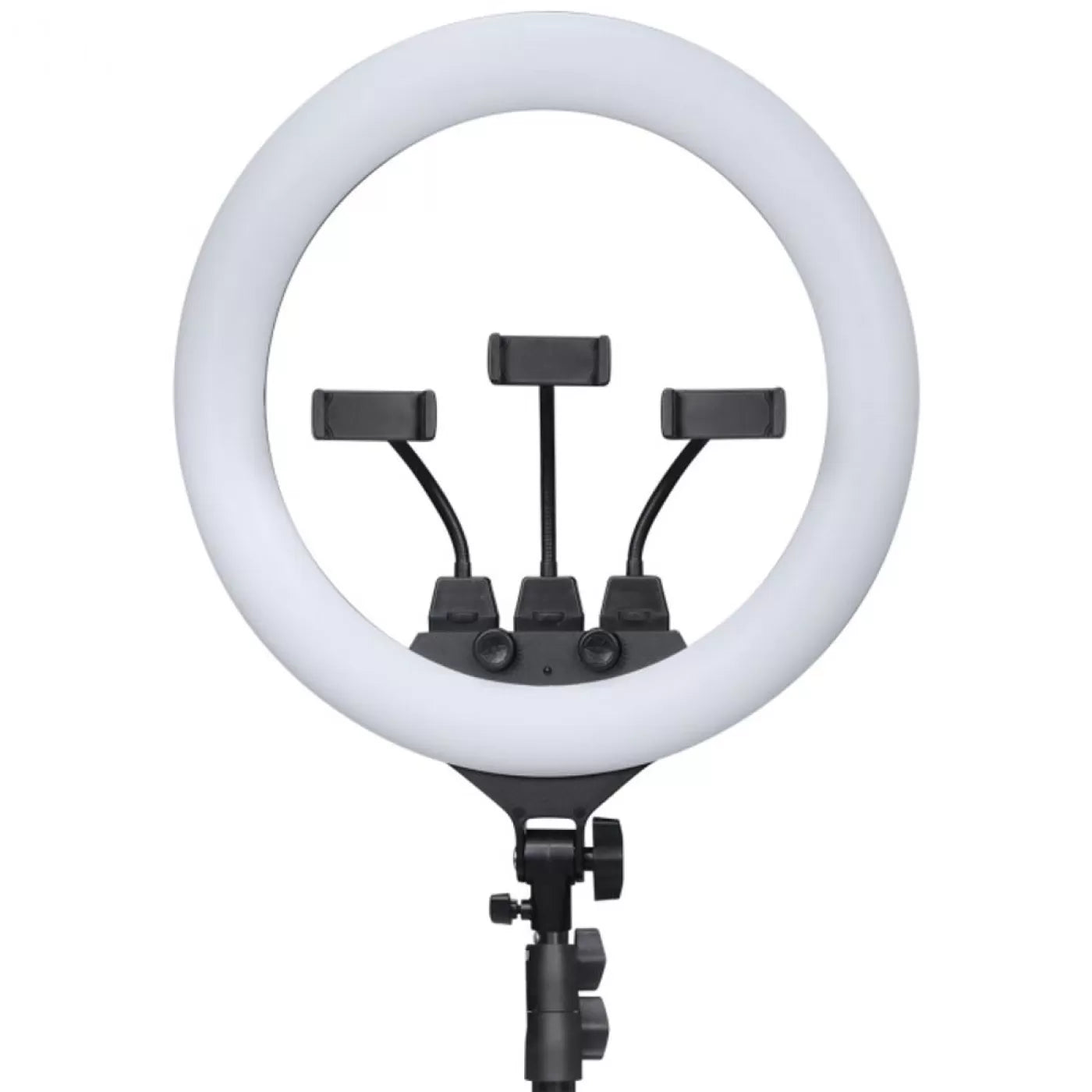KIT RING LIGHT LED 46CM 18 POLEGADAS COM TRIPE 2,1 METROS