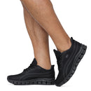Tênis Unissex Esportivo Black Caminhada Tamanho Especial - BIGLEGE21BLK