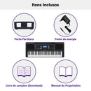 Teclado Arranjador 61 Teclas Psr E373 Preto Yamaha