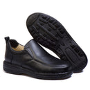 Sapato Casual Conforto Couro Preto - RT8001FLOPTO