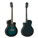 Violão Eletroacústico Cordas Em Aço Apx 600 Obb Yamaha