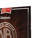 Encordoamento Violão Aço 13-56 D Addario Nickel Bronz NB1356