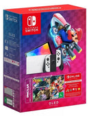 Console Nintendo Switch OLED Mario Kart 8 + 3 Meses de Assinatura Nintendo Switch Online - NT000004NSW