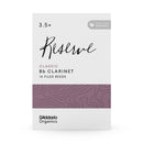 Palheta Clarineta 3.5+ (10) DAddario Organic Reserve Classic