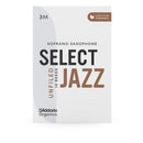 Palheta Sax Soprano 3M (10) DAddario Organic Select Jazz