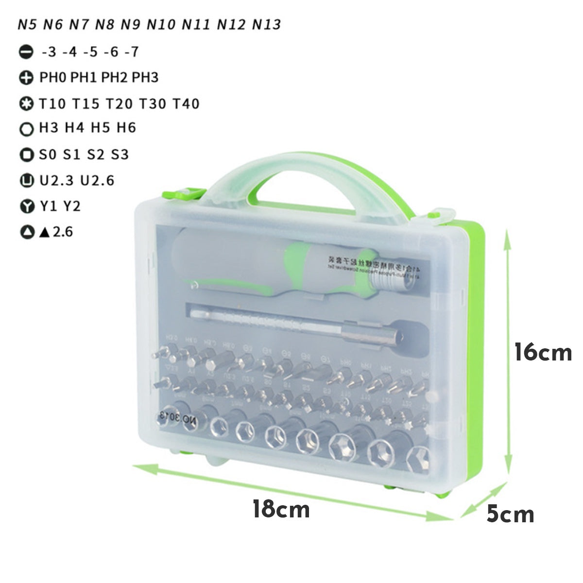 Jogo De Chaves De Precisão 36 Pçs Manutenção Eletrônicos Celular