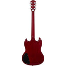 Guitarra Elétrica Sg De Madeira Maciça Thomaz Teg 340 Vermelho