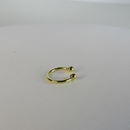 Piercing Fake Banhado Em Ouro 18k Cor:dourado