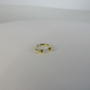 Piercing Fake Banhado Em Ouro 18k Cor:dourado