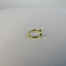 Piercing Fake Banhado Em Ouro 18k Cor:dourado