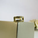 Piercing Fake Vazado Com Zircônia Banhado Em Ouro 18k Cor:dourado