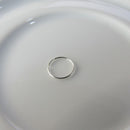 Piercing Círculo Liso Em Prata 925 Cor:dourado