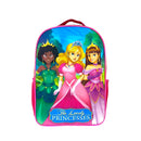 Kit Estojo, Lancheira E Mochila Infantil Princesa Rosa