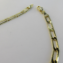 Pulseira Corrente Chapada Banhado Em Ouro 18k Masculina Cor:dourado