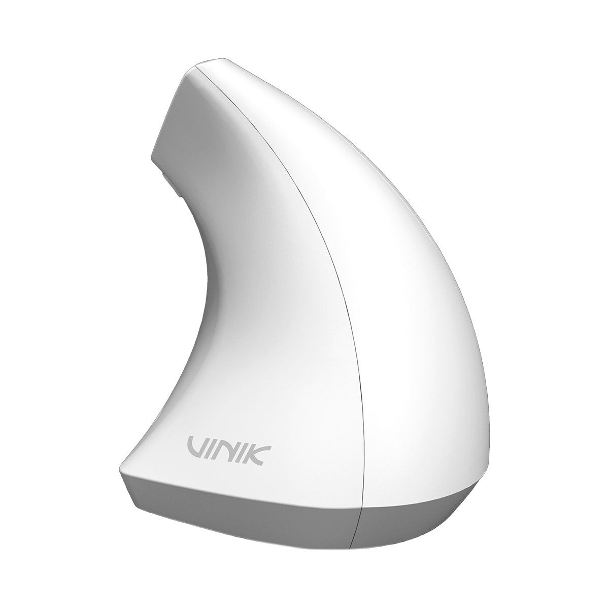 Mouse Sem Fio Recarregável 2.4 Ghz Vertical Ergonomico Ortopedico Power Fit 1600 Dpi Branco Usb - Pm300