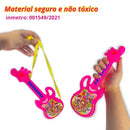 Mini Guitarra Musical Brinquedo Infantil Guitarrinha C/ Som