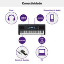 Teclado Arranjador 61 Teclas Psr E373 Preto Yamaha