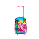 Kit Estojo, Lancheira E Mochila Princesa De Rodinhas Pink
