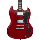 Guitarra Elétrica Sg De Madeira Maciça Thomaz Teg 340 Vermelho