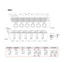 Tarraxa SemiBlindada (L6) Niquelada (6 Peças) Gotoh SD9105ML