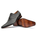 Sapato Social Masculino Oxford Couro Frequencia Preto - GIB328FRQPTO