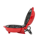 Mini Maquina Forma Eletrica Retro De Fazer Waffle Donuts Rosquinhas