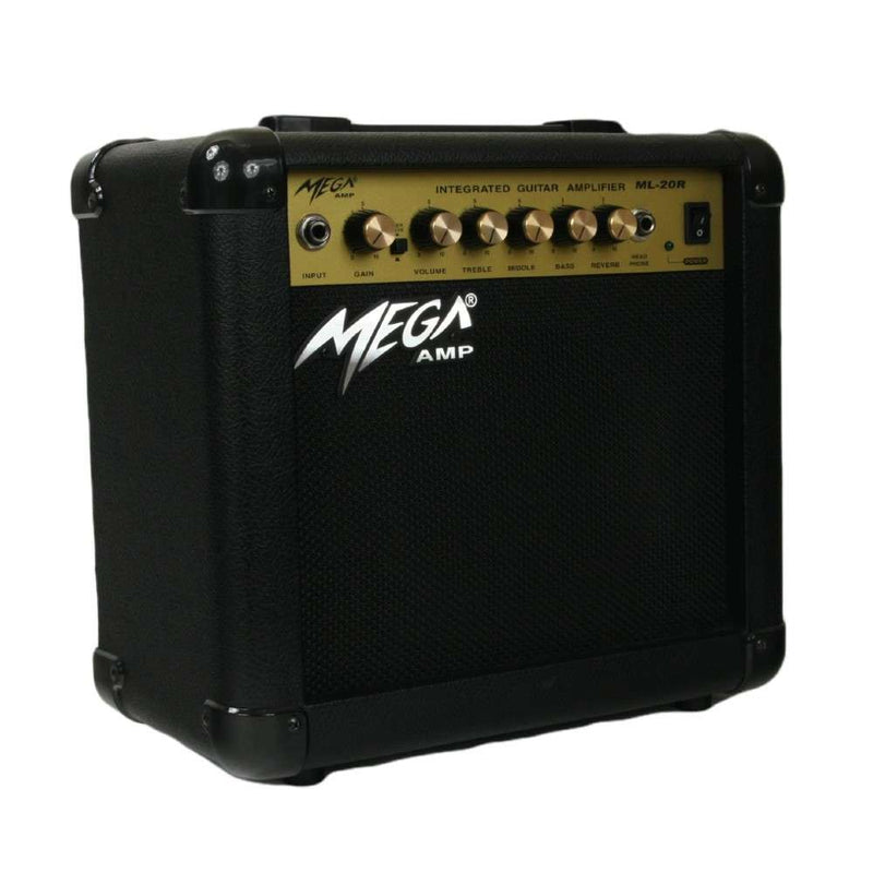 Amplificador Para Guitarra 20watts Com Reverb Ml 20r Mega