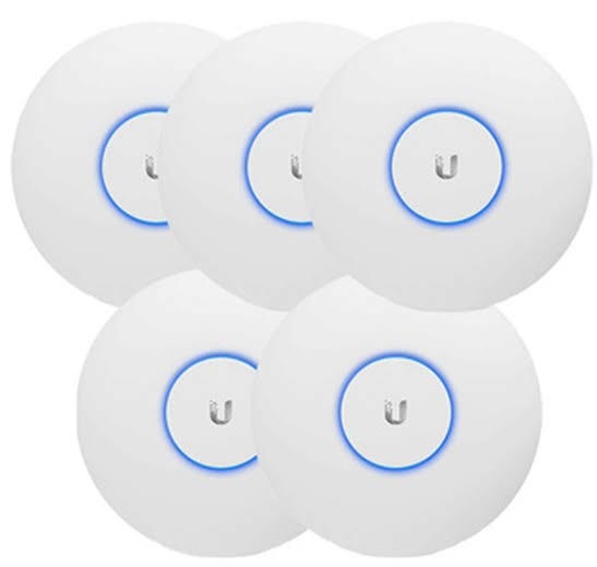 Access Point Ubiquiti UniFi Pack 5 sem Fonte - UAP-AC-PRO-5 i