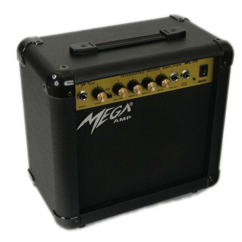 Amplificador Para Guitarra 20w Ml 20 Mega