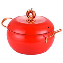 Panela Antiaderente Cozinha Formato Maçã Cor:verde