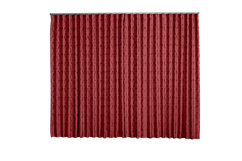 Cortina Jacquard 2,80x1,70 Para Trilho Suíço