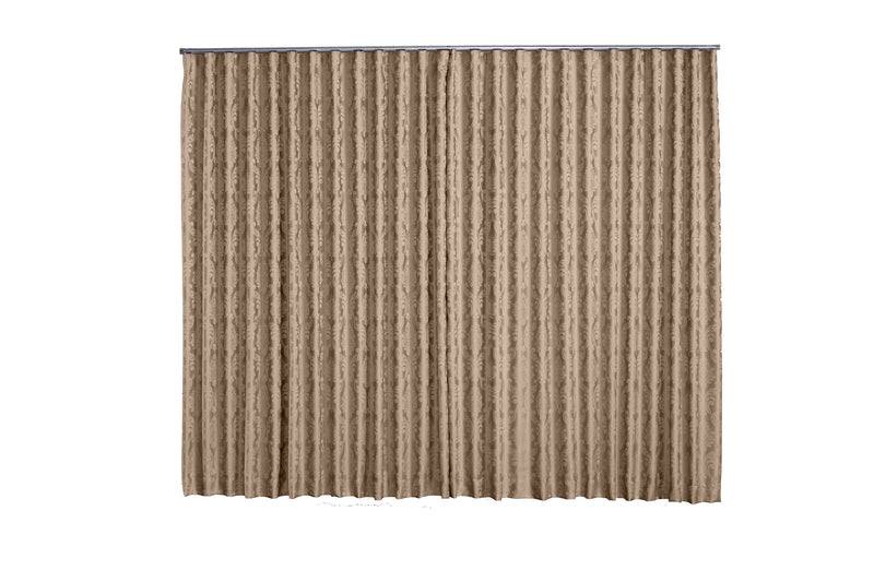 Cortina Jacquard 2,80x2,50 Para Trilho Suíço