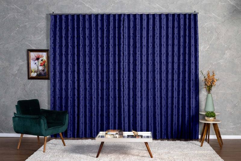 Cortina Jacquard 2,80x1,80 Para Varão Simples