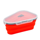 Pote Expansível Armazenar Pizza Silicone Separador 5 Fatias