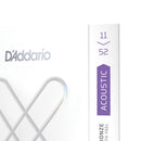 Encordoamento Violão Revestido D Addario XS 80/20 XSABR1152