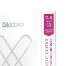 Encordoamento Violão Aço 11.5-53 D Addario XS XSAPB11553
