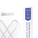 Encordoamento Violão Aço 12.5-54 DAddario XS XSAPB12554