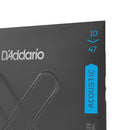 Encordoamento Violão Aço 12 Revestido D Addario XTABR1047-12
