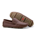 Mocassim Youth Couro Marrom Claro 16007 - YTH16007FLPH