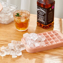 Bandeja Gelo Silicone Com Armazenamento E Tampa 36 Cubos